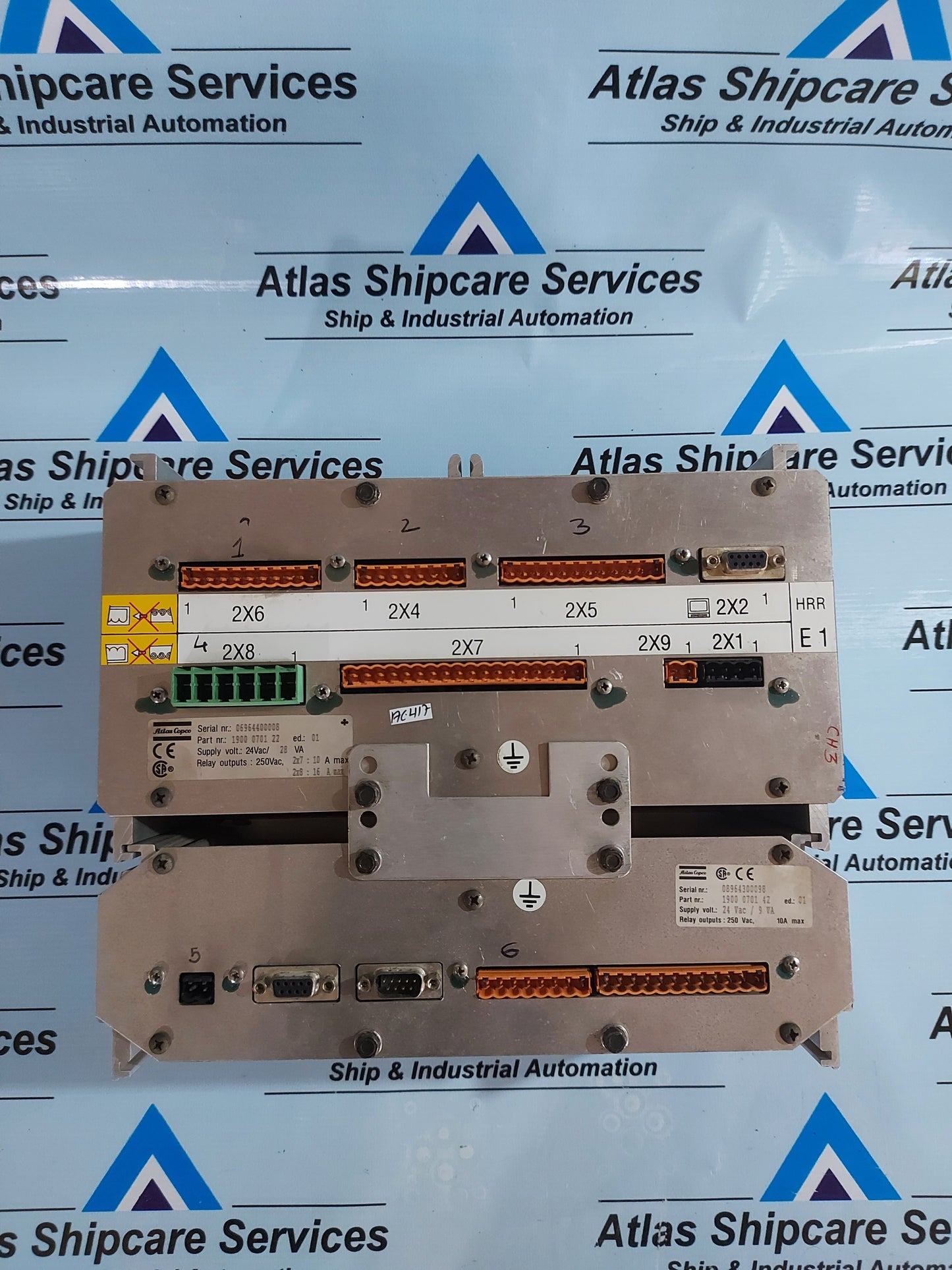 ATLAS COPCO 1900 0701 42 I/O EXPANSION MODULE DISPLAY CONTROLLER
