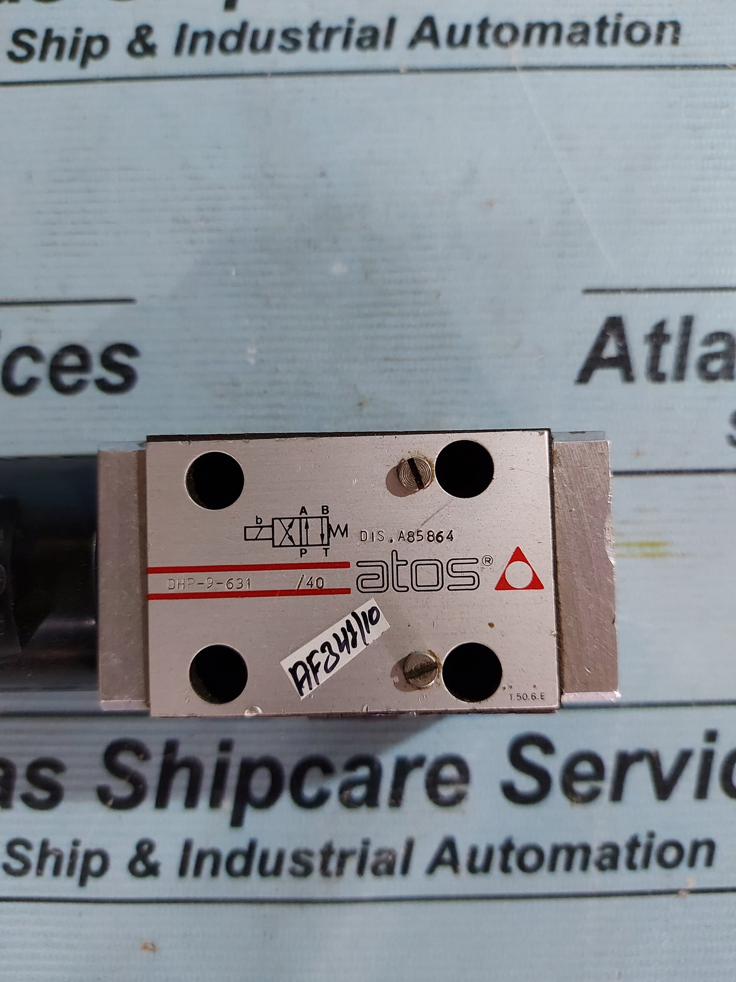 ATOS DHP-9-631 SOLENOID OPERATED DIRECTIONAL VALVE