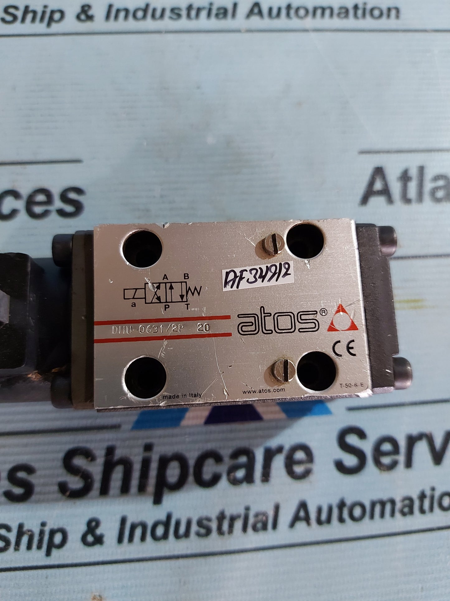 ATOS DHU-0631/2P 20 SOLENOID OPERATED DIRECTIONAL VALVE
