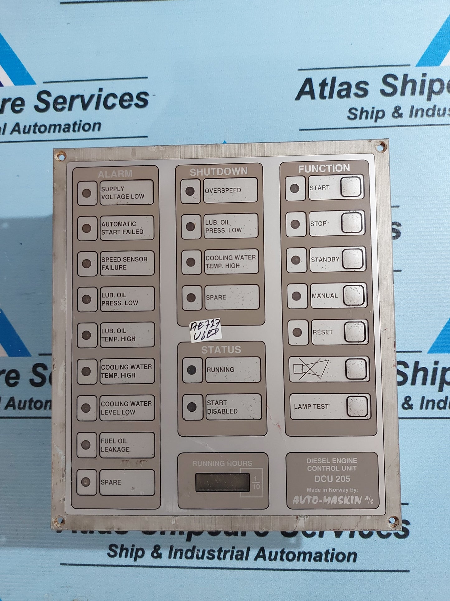 AUTO-MASKIN DCU 205 DIESEL ENGINE CONTROL UNIT