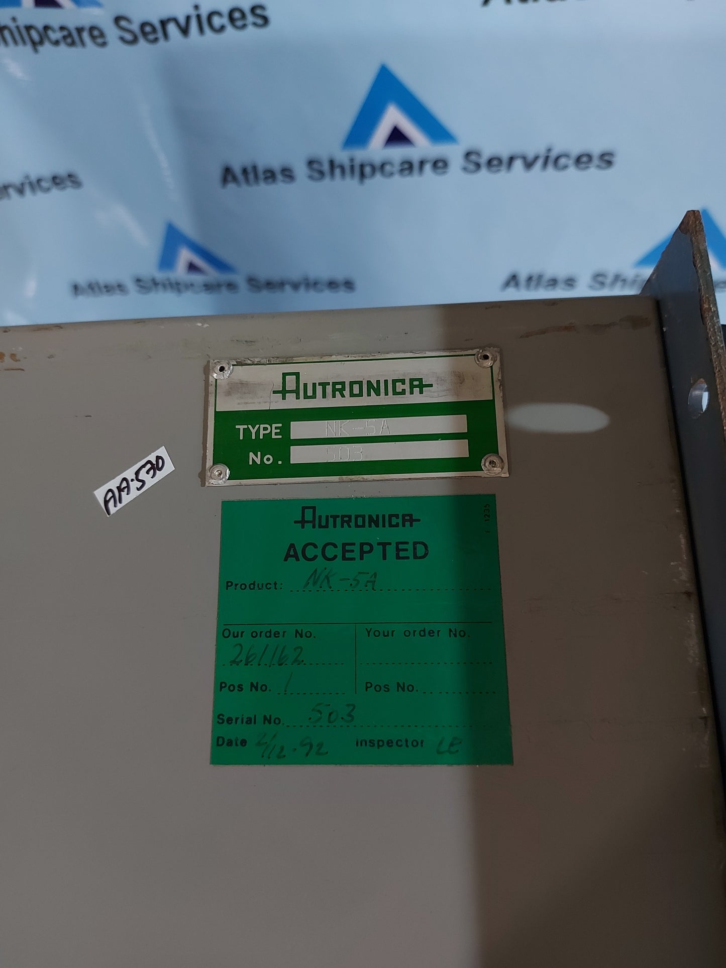 AUTRONICA DIESEL ENGINE MIP-CALCULATOR TYPE NK-5A