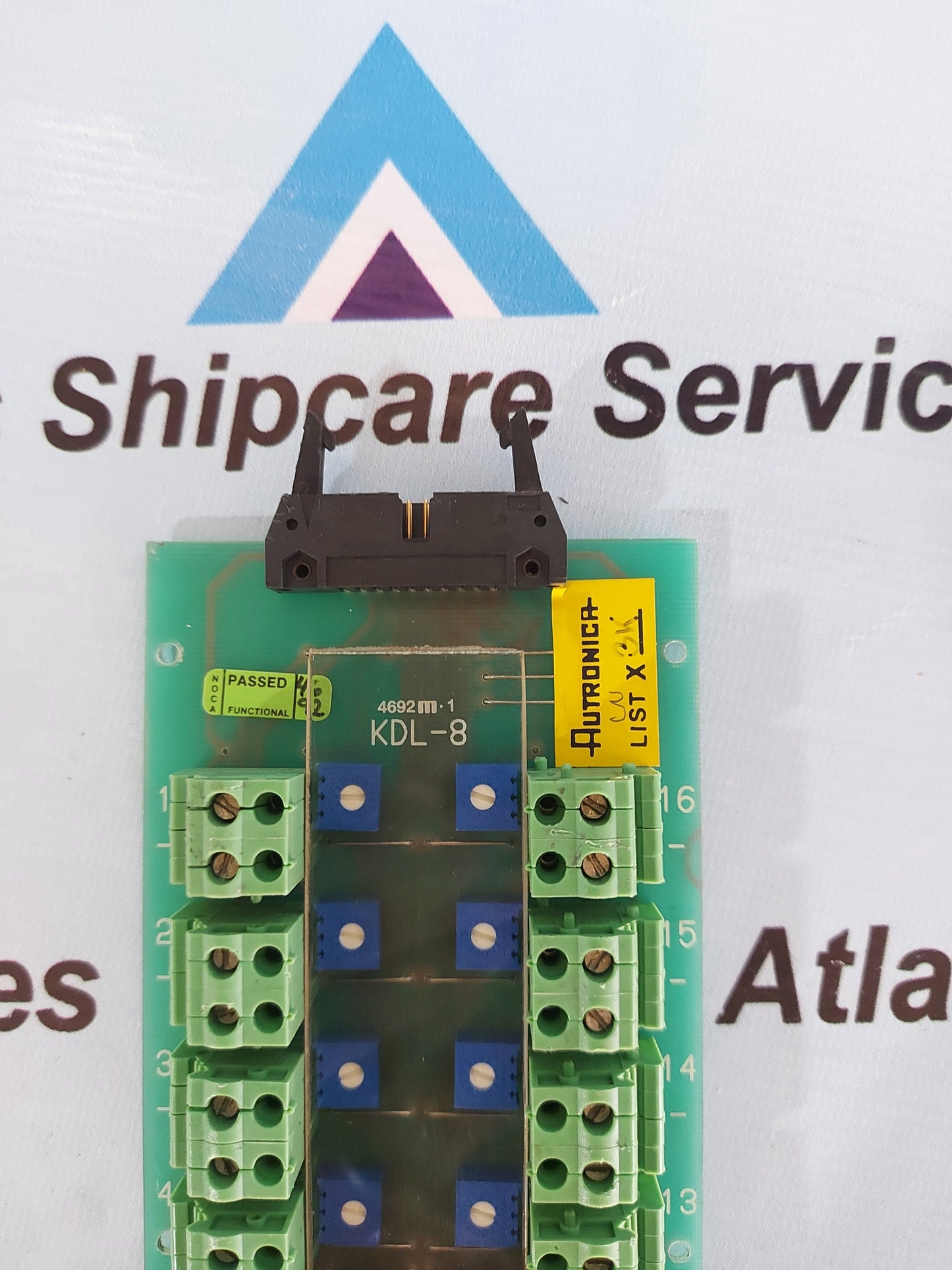 AUTRONICA KDL-8 7211-604.0002 PCB CARD