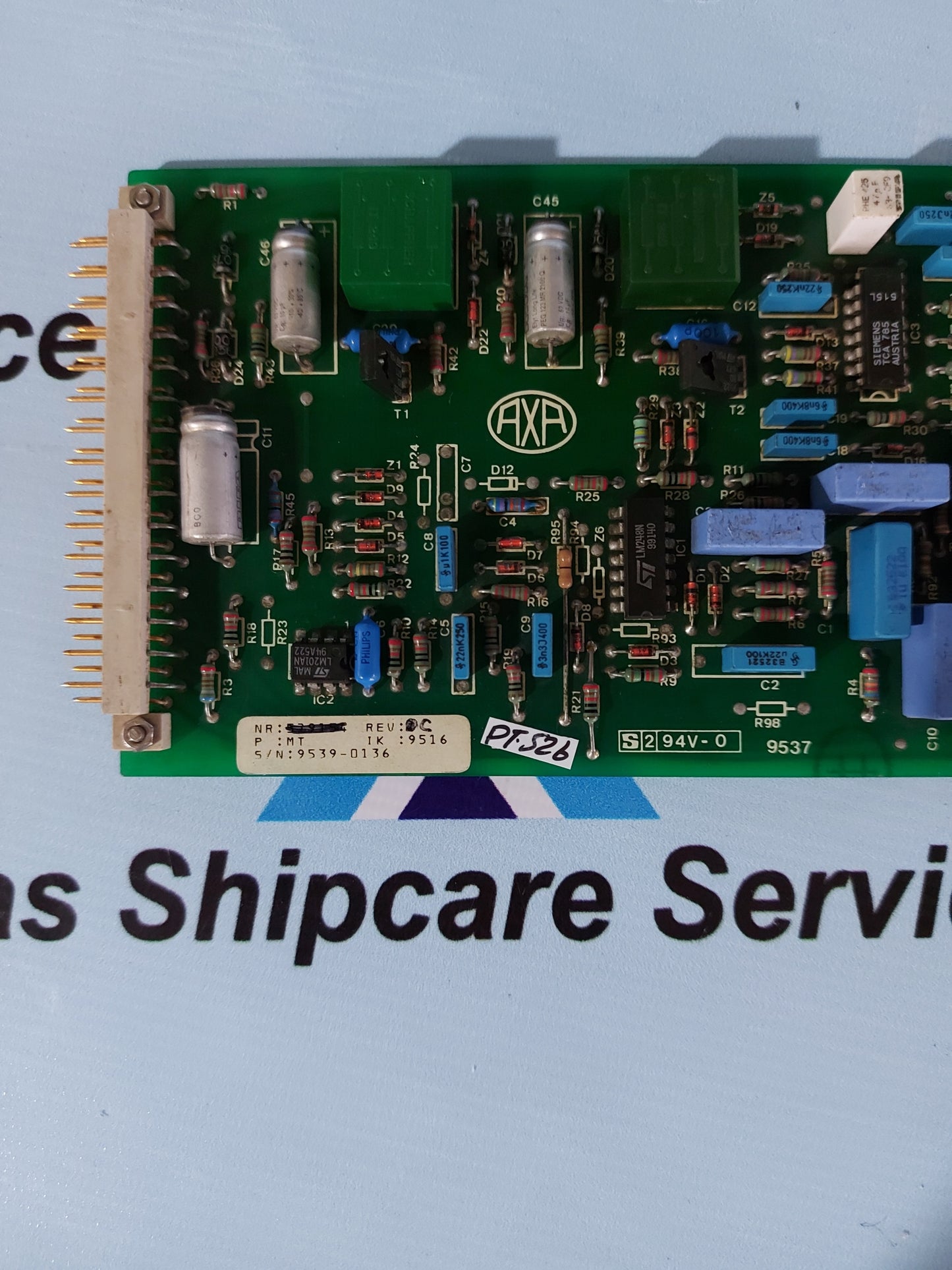 AXA QSR-2 579.379 REV.P PCB CARD