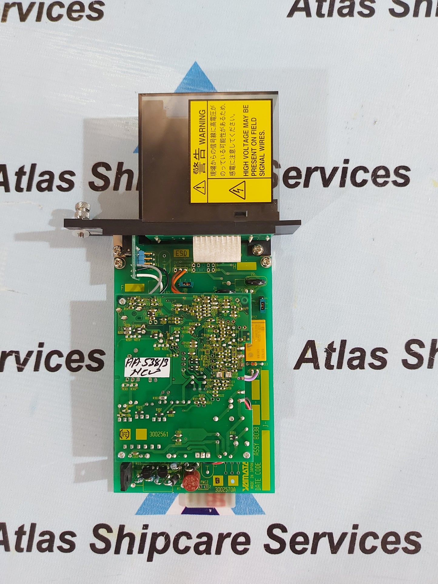 AZBIL CORPORATION J-SMS90X-1X-0 ANALOG INPUT MODULE