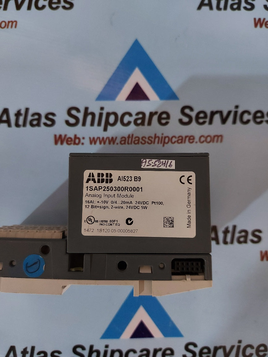 Abb AI523 B9 1SAP250300R0001 Analog Input Module