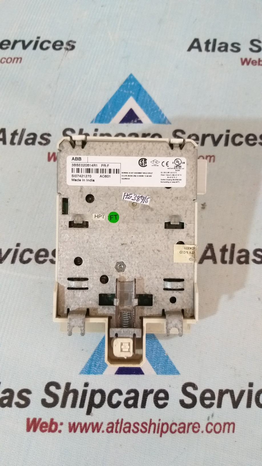 Abb AO801 3BSE020514R1 8-Channel 12-Bit 0(4)..20mA Analog Output Module