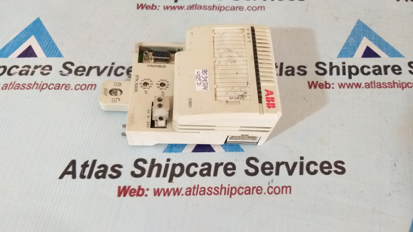 Abb CI801 Profibus Communication Module 3BSE022366R1