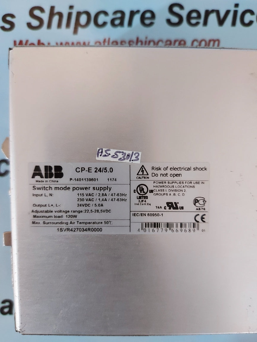 Abb CP-E 2/0.5 1SVR427034R0000 Switch Power Supply
