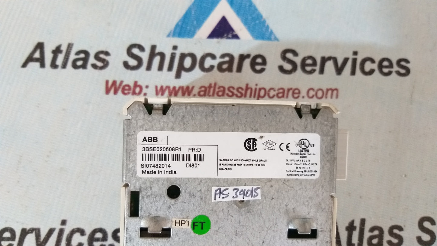 Abb DI801 Digital Input 24V 16Ch 3BSE020508R1