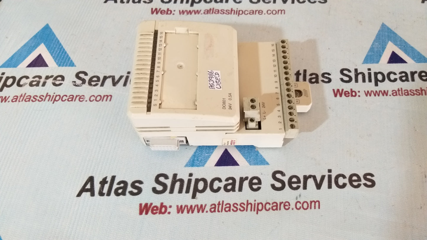 Abb DO801 Digital Output 24V 16Ch 3BSE020510R1