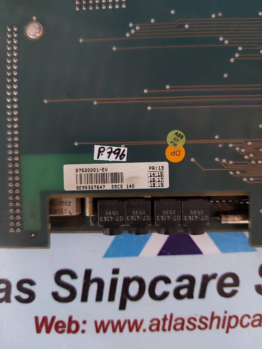 Abb DSCS 140 MB 300 Communication Processor 57520001-EV