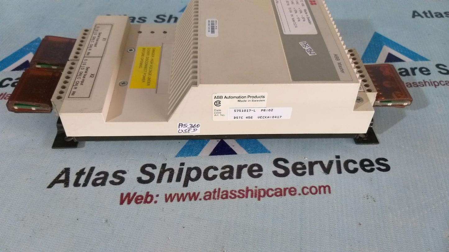 Abb DSTC 456 Multiplexer For Redundant Bus