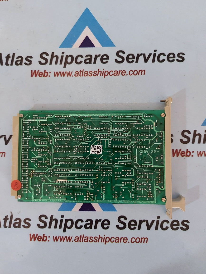 Abb GVT 360 5796 CMA 33 Pcb Card