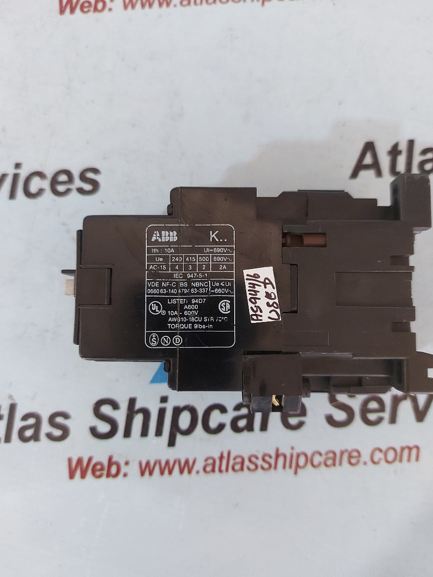 Abb K62E Contactor Relay Coil