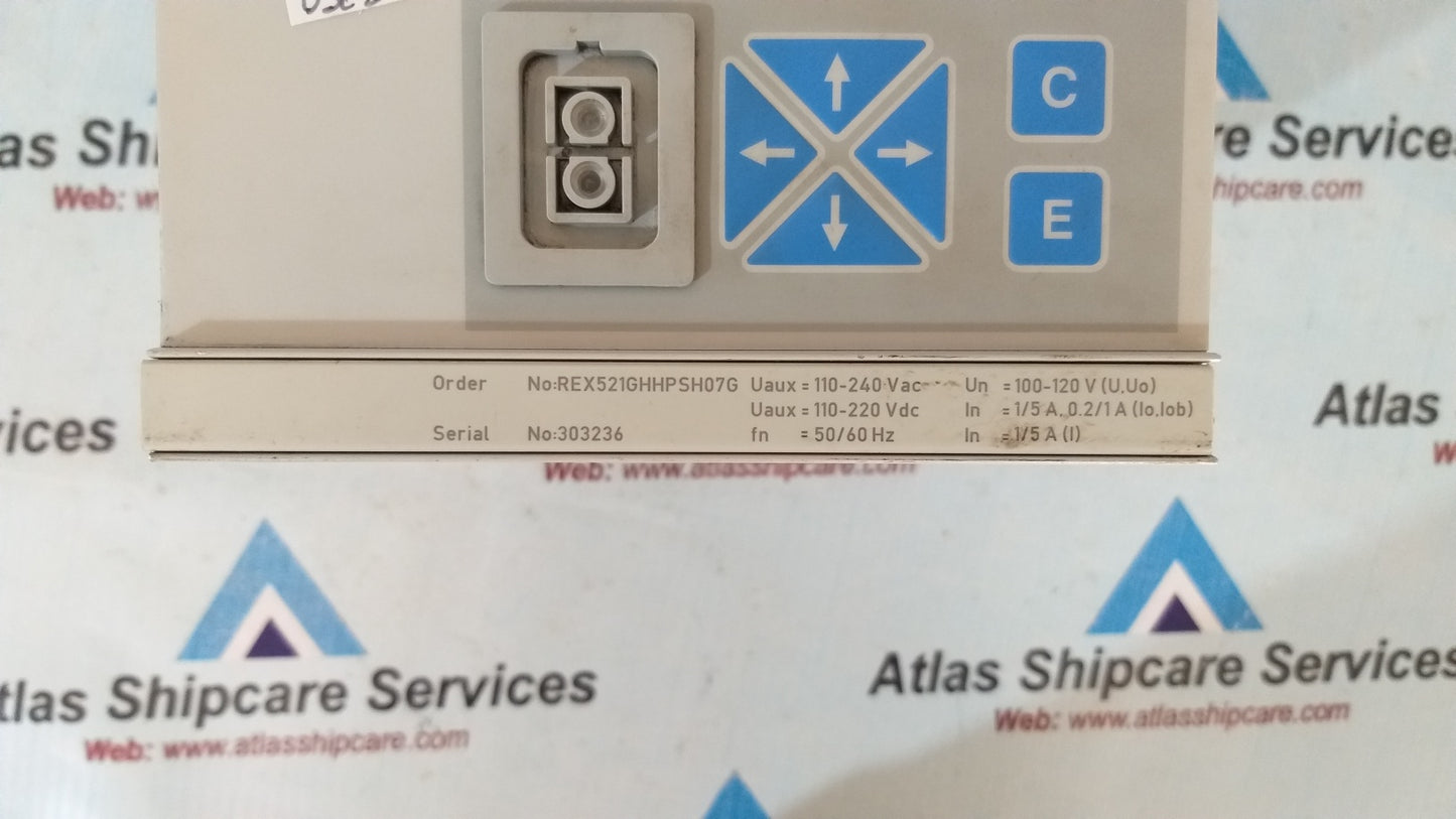 Abb REX521GHHPSH07G Motor Protection Relay