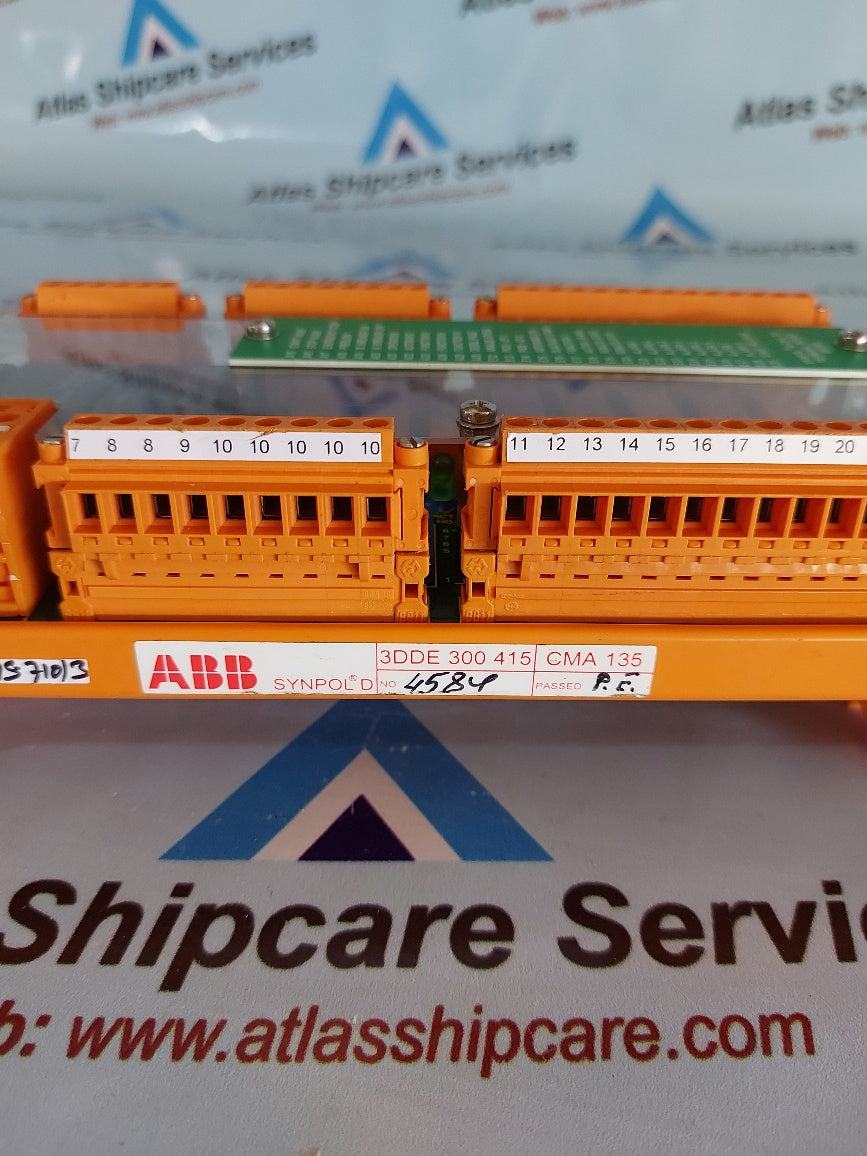 Abb Synpol D CMA 135 3DDE 300 415 Diesel Start Stop Automatic Module