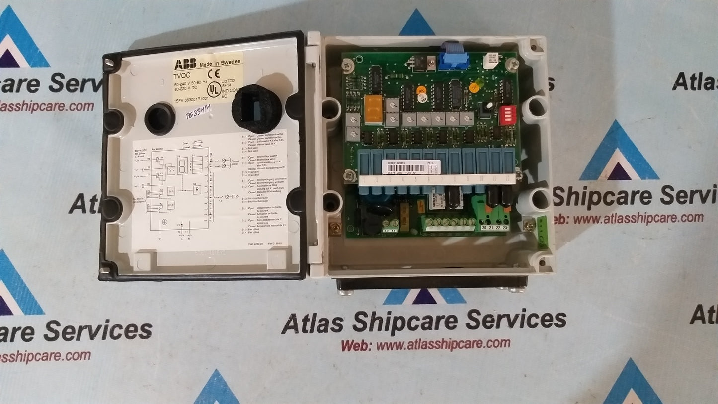 Abb TVOC Arc Guard System 1SFA 663001R1001