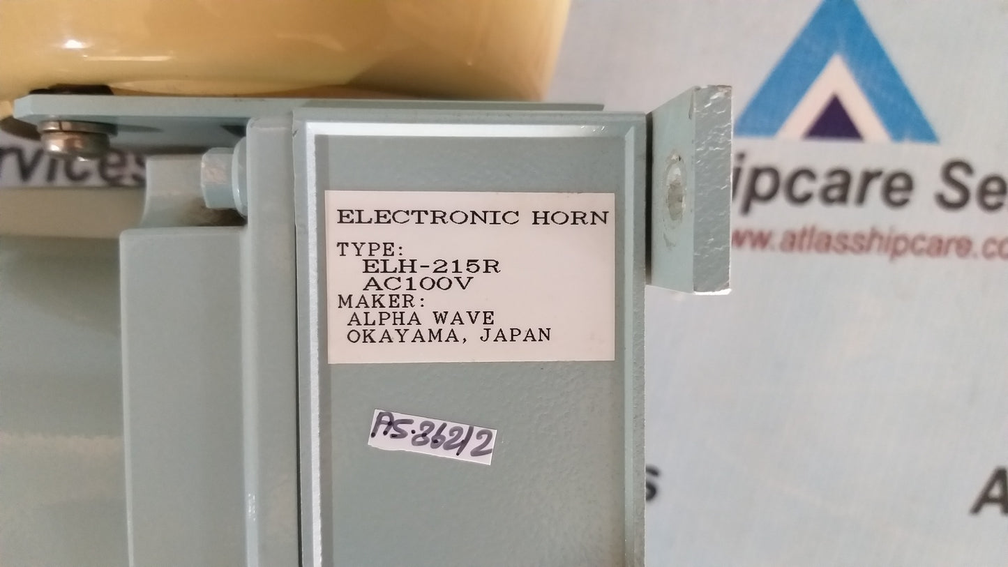Alpha Wave ELH-215R AC100V Electronic Horn