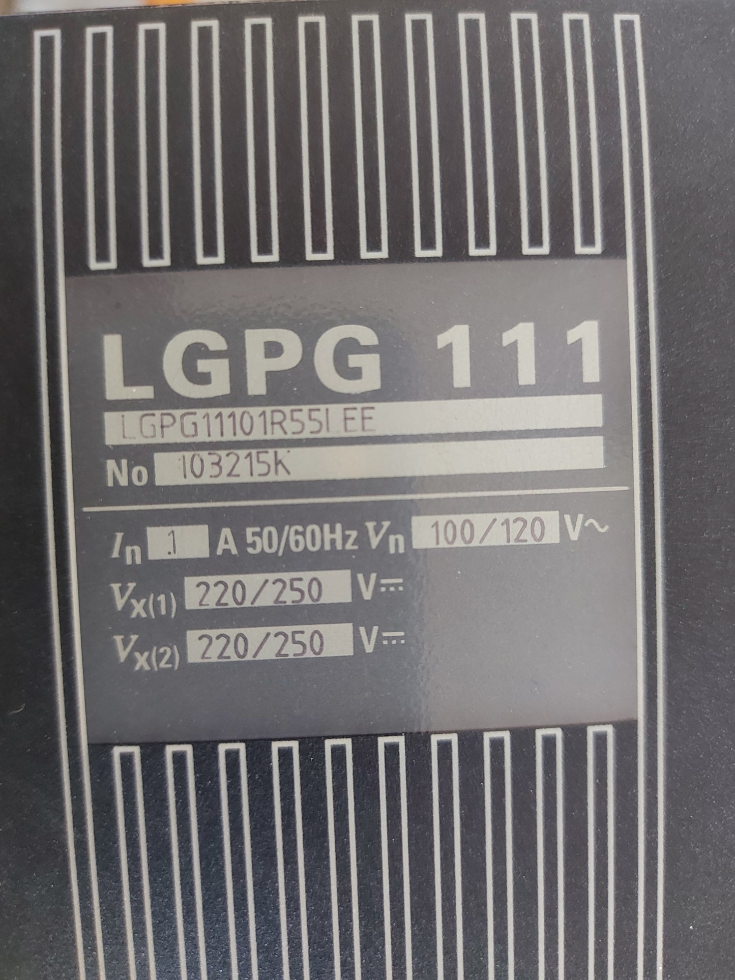 Alstom LGPG 111 LGPG11101R551 EE Digital Intrgrated Generator Protection Relay