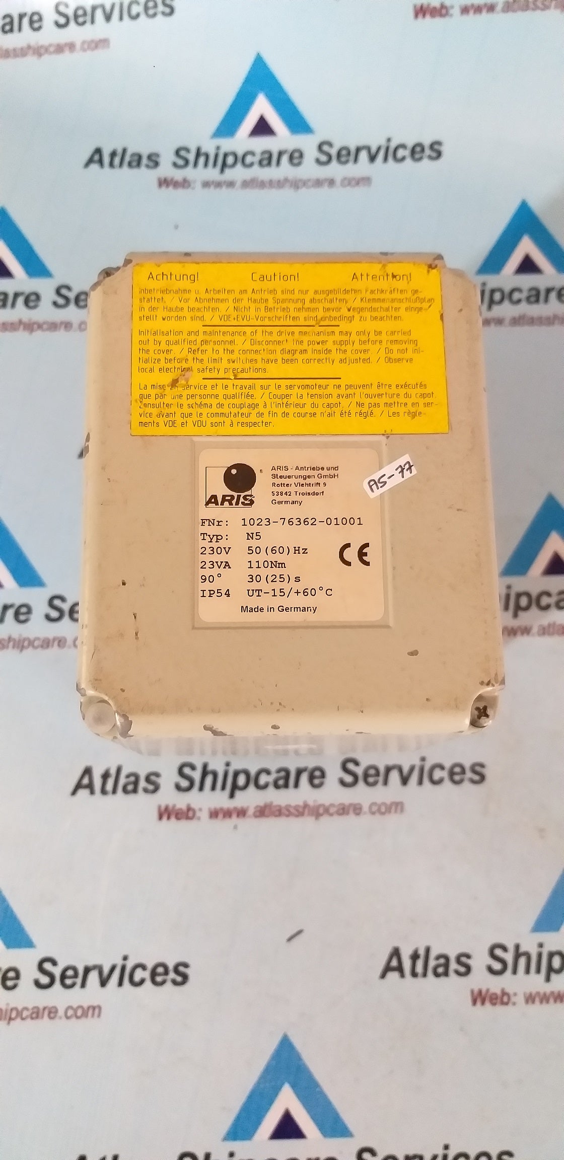 Aris N5 Rotary And Part-Turn Actuator