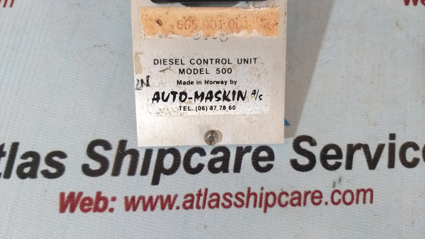 Auto-Maskin 501-1 Alarm Unit Pcb Card