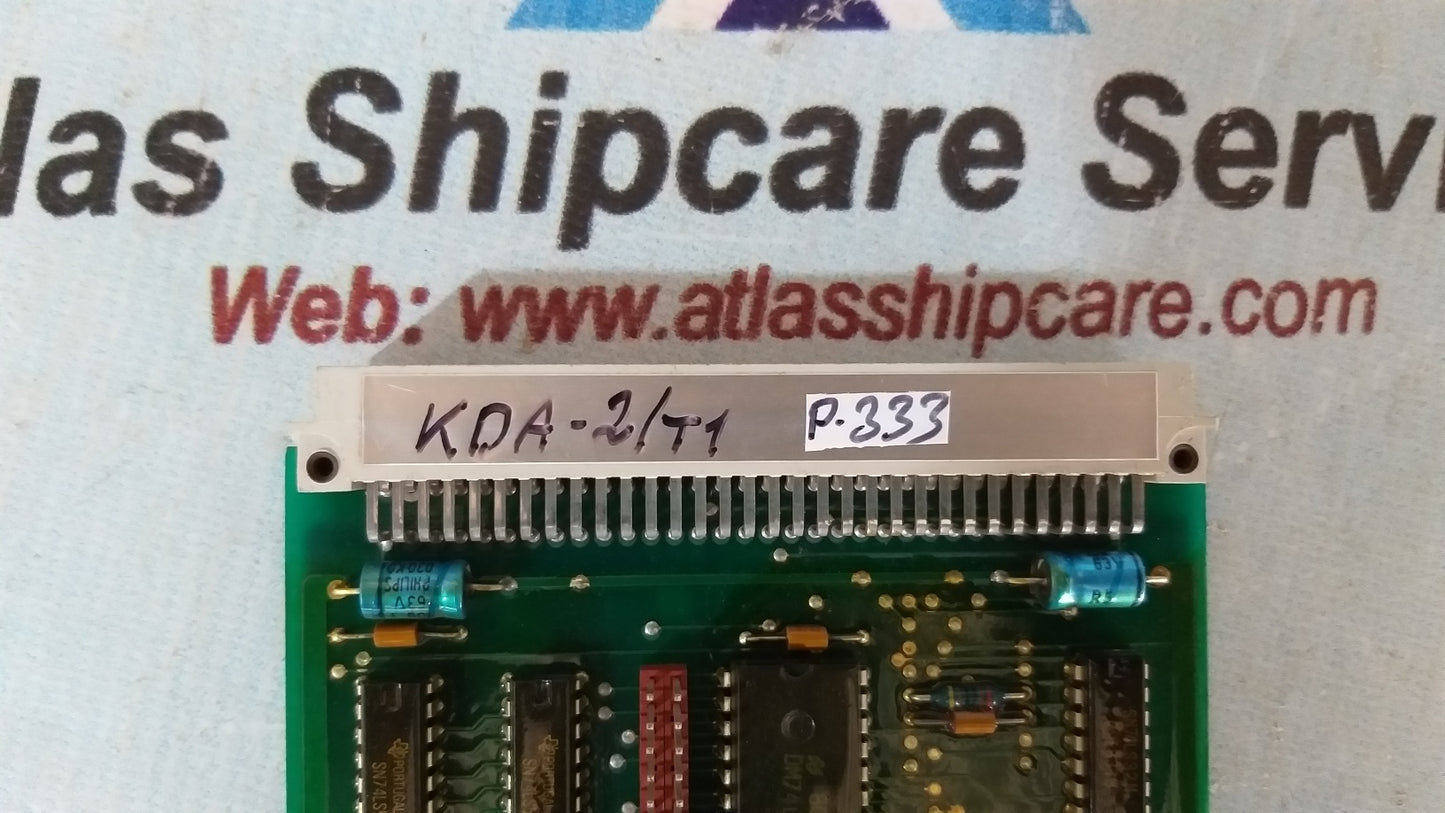 Autronica KDA-2/T1 7252-003.0001 Input Card
