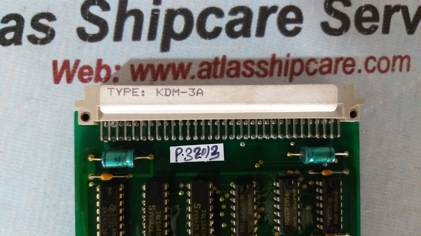 Autronica KDM-3A Pcb Card 7252-025.0002