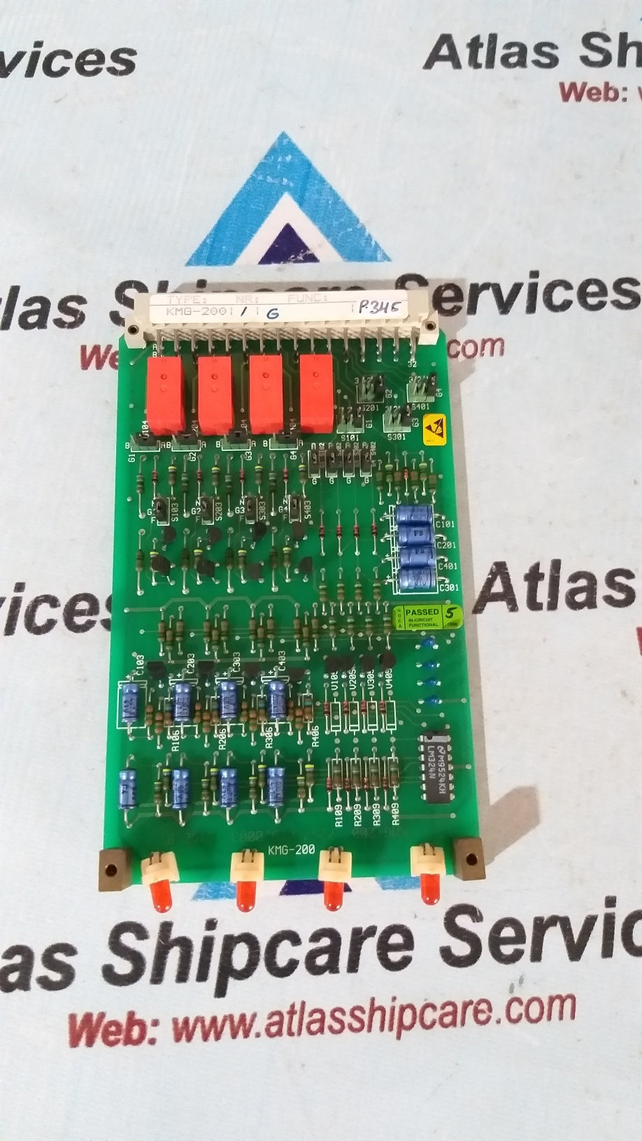 Autronica KMG-200/1/G 7252-019.0003 Pcb Card