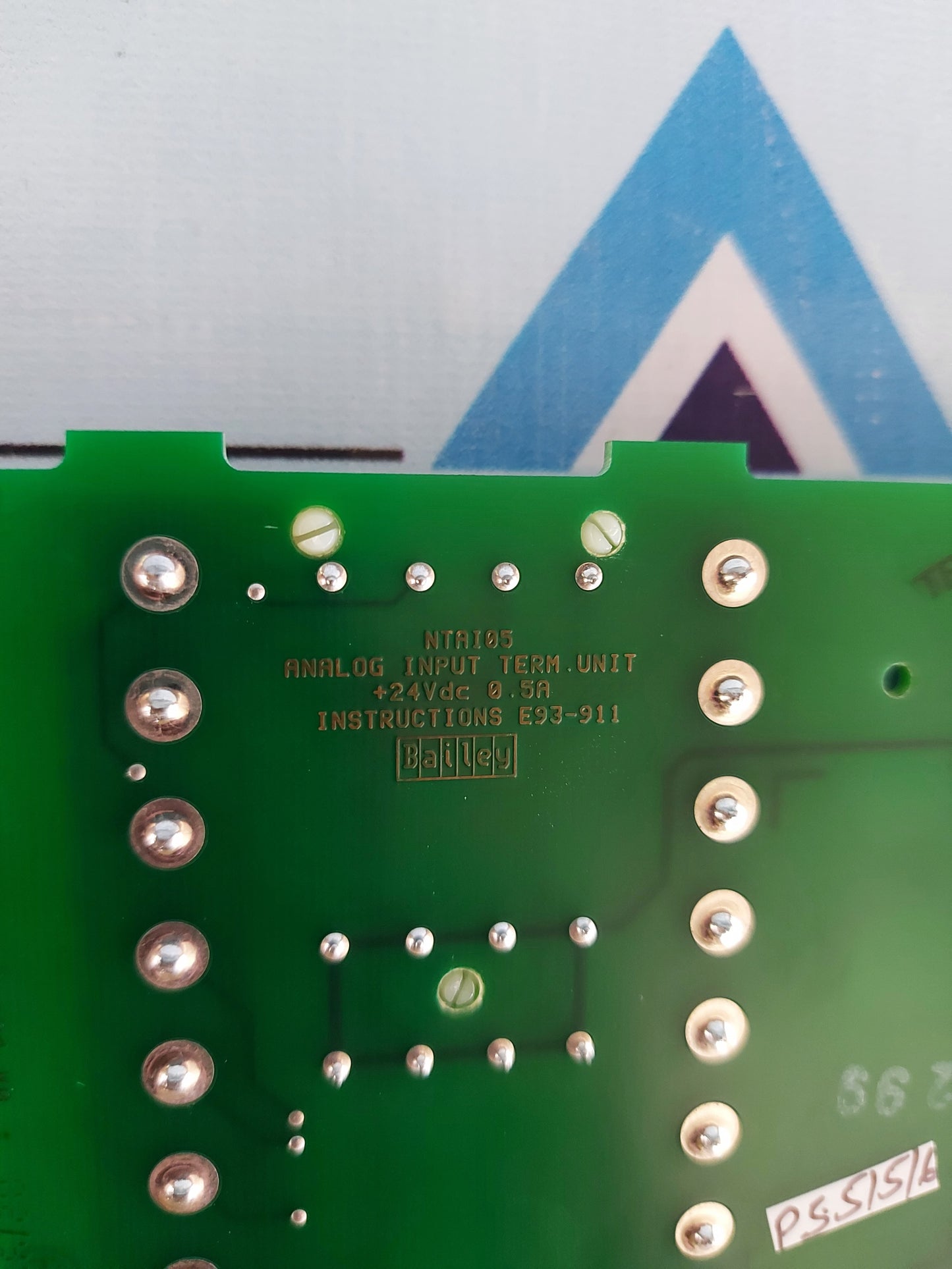 BAILEY NTAI05 ANALOG INPUT TERMINATION UNIT