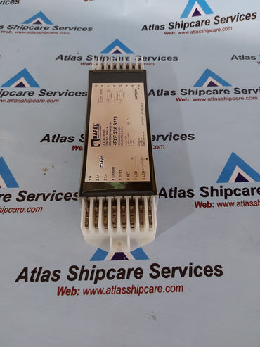 BAREL HFXE 236 S273 EX ELECTRONIC CONTROL GEAR & EMERGENCY INVERTER