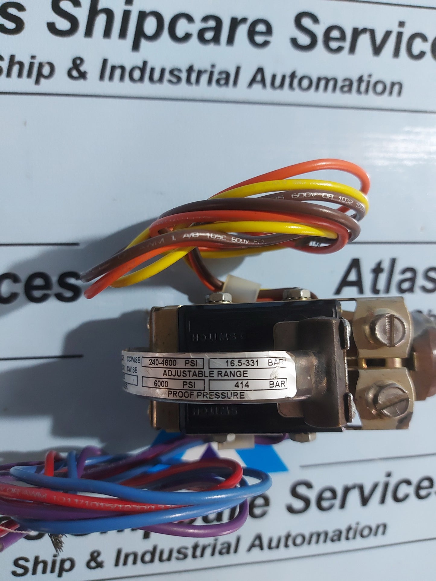 BARKSDALE B2S-A48SS PRESSURE SWITCH 1/4in 240-4800PSI