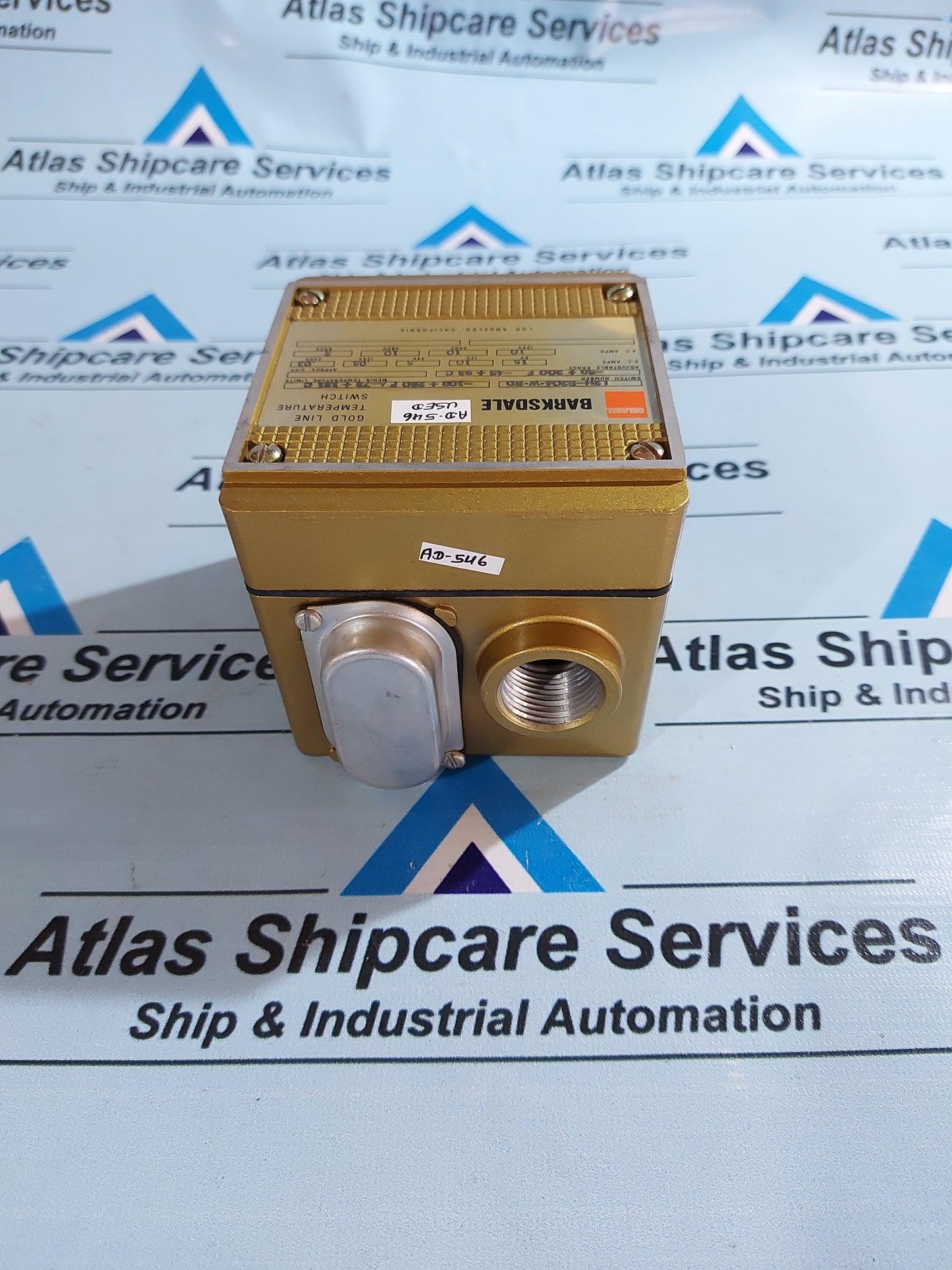 BARKSDALE L2H-B204-W-RD GOLD LINE TEMPERATURE SWITCH