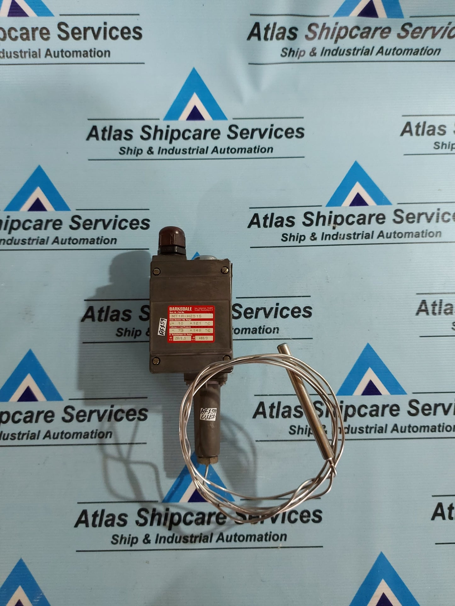 BARKSDALE MT1H-H251S TEMPERATURE SWITCH