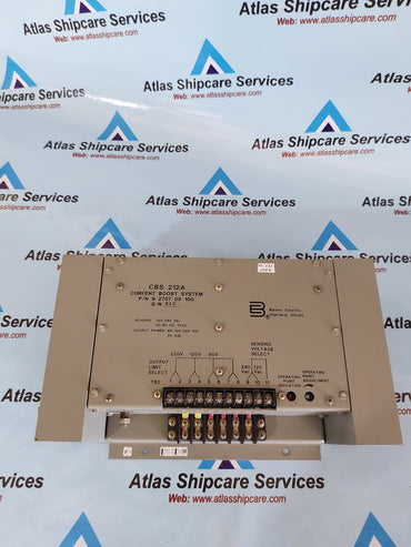 BASLER CBS 212A CURRENT BOOST SYSTEM