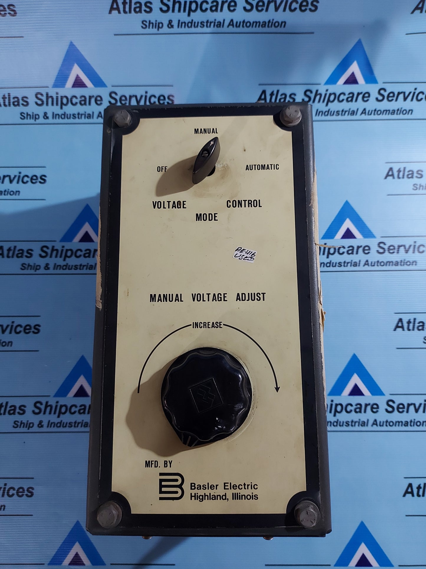 BASLER ELECTRIC MVC 104 MANUAL VOLTAGE CONTROL