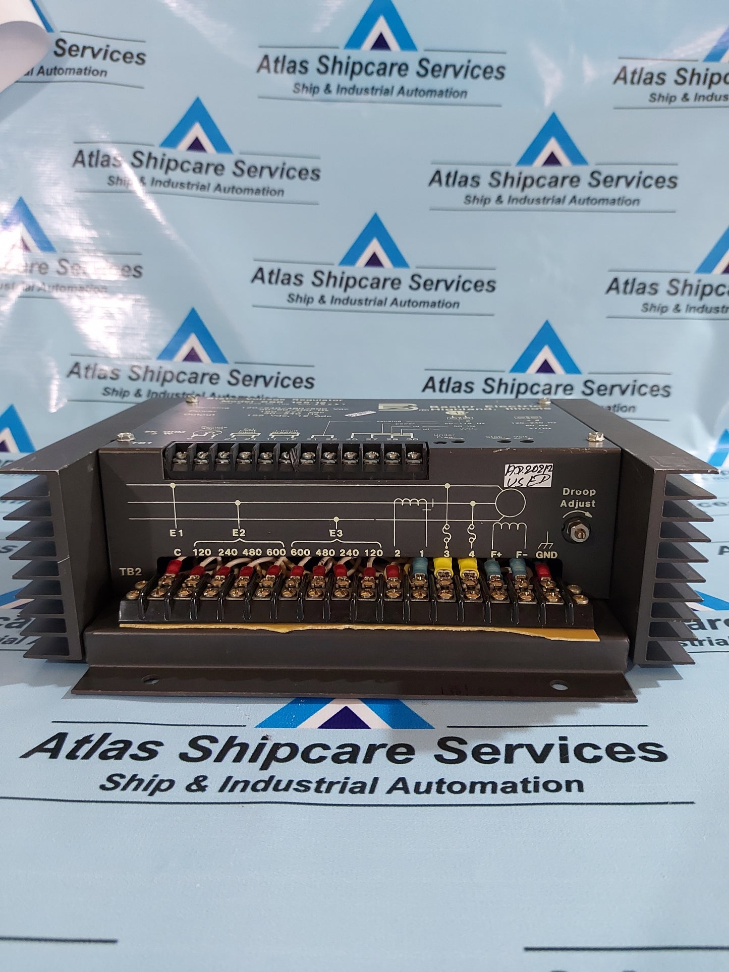 BASLER SSR 125-12 P/N 9185900102 STATIC VOLTAGE REGULATOR