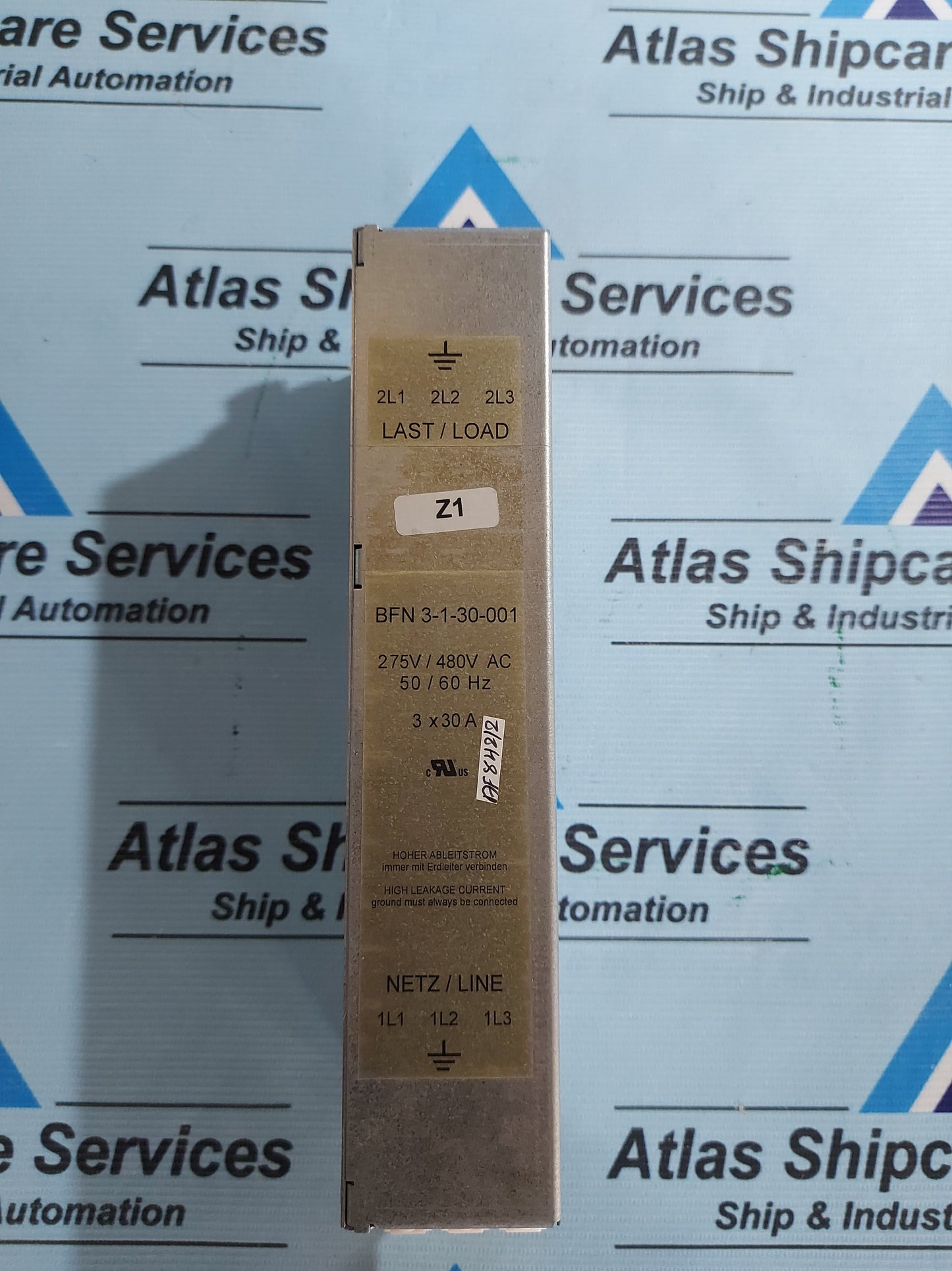 BAUMULLER BFN 3-1-30-001 MAINS FILTER