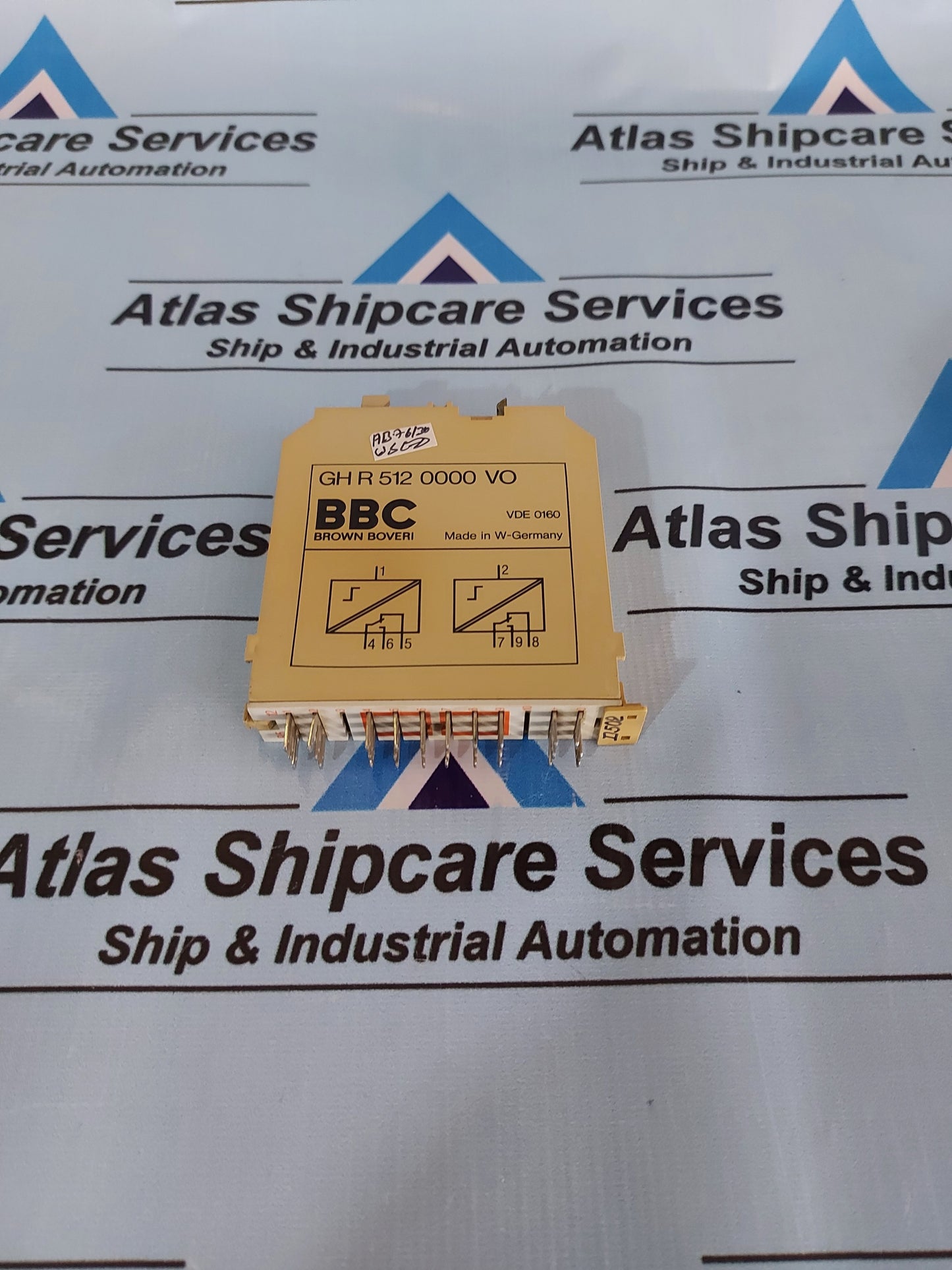 BBC BROWN BOVERI GH R 512 0000 VO OUTPUT MODULE