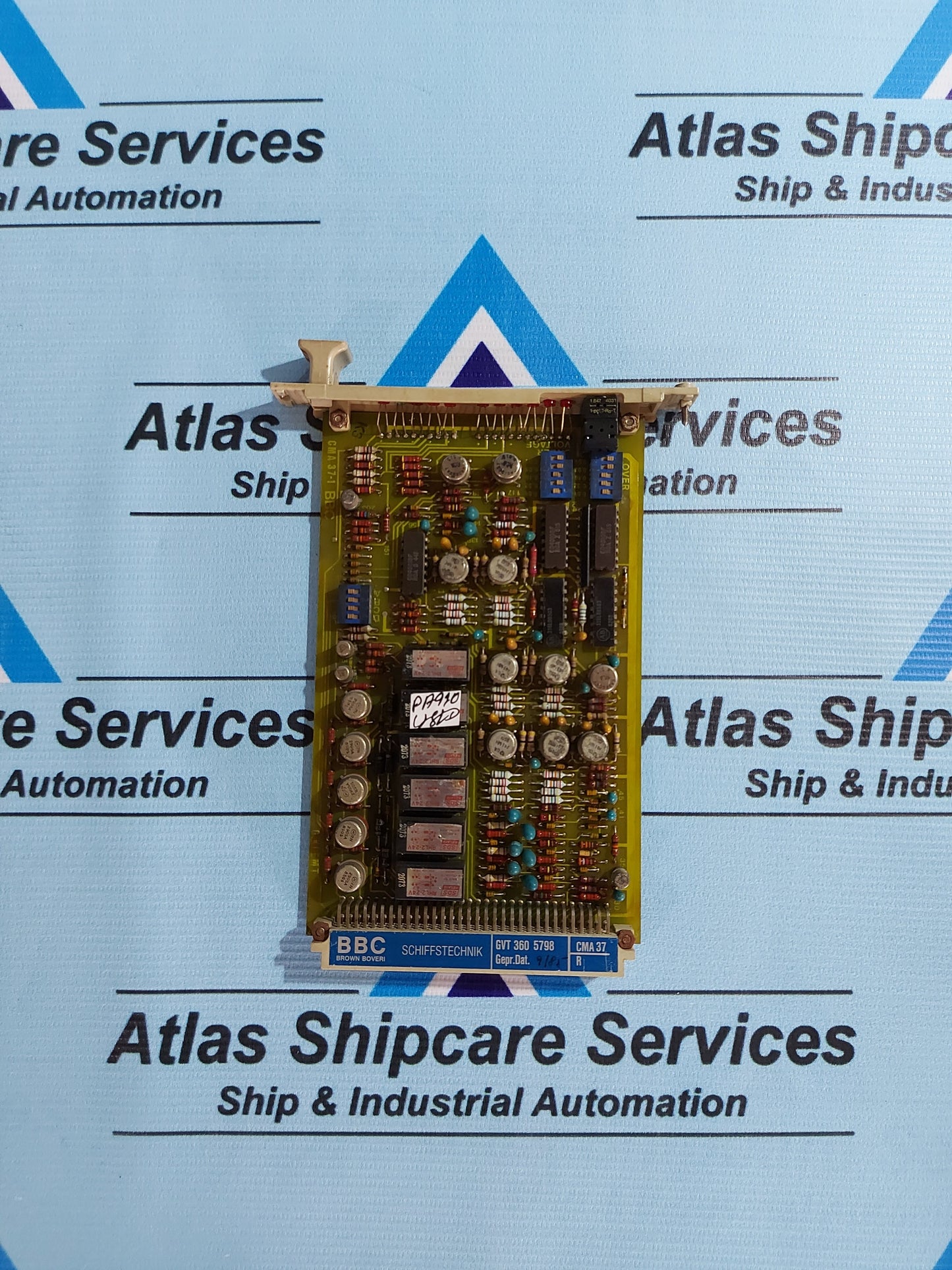 BBC CMA 37 GVT 360 5798 VOLTAGE MONITORING CARD