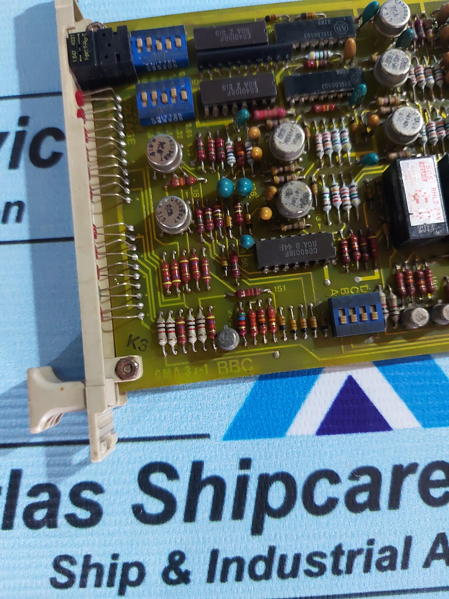 BBC CMA 37 GVT 360 5798 VOLTAGE MONITORING CARD