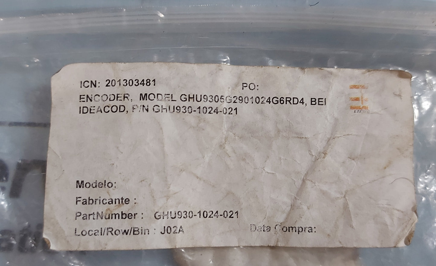 BEI IDEACOD GHU930-1024-021 INCREMENTAL ROTARY ENCODER