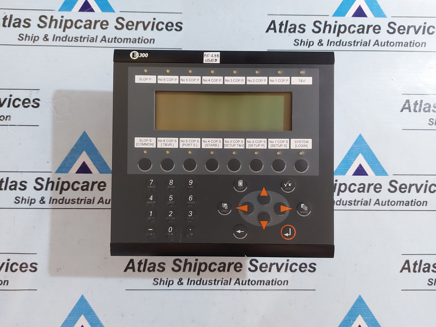 BEIJER ELECTRONICS E300 OPERATOR INTERFACE CONTROLLER 04380AV