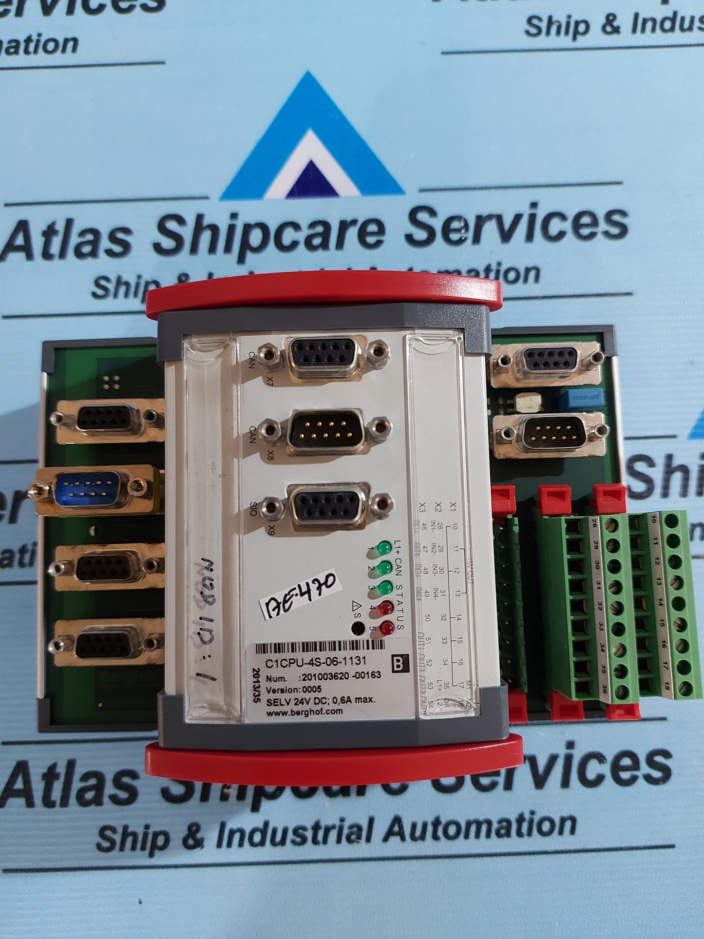 BERGHOF C1CPU-4S-06-1131 CONTROL MODULE