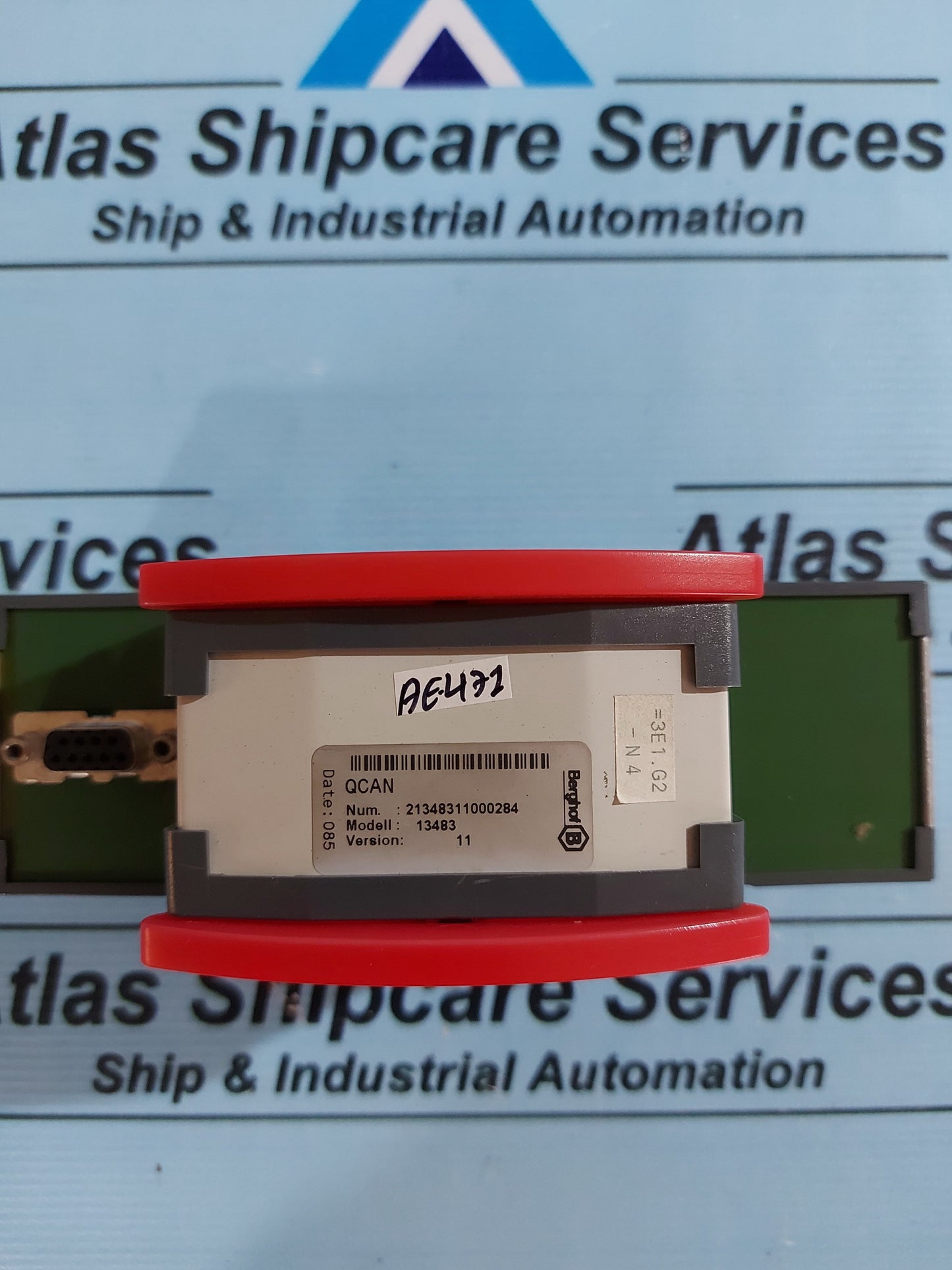 BERGHOF QCAN 13483 PROGRAMMABLE LOGIC CONTROLLER