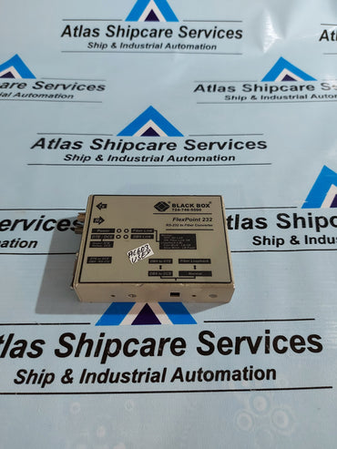 BLACK BOX FLEXPOINT RS-232 TO FIBER CONVERTER ME660A-MST