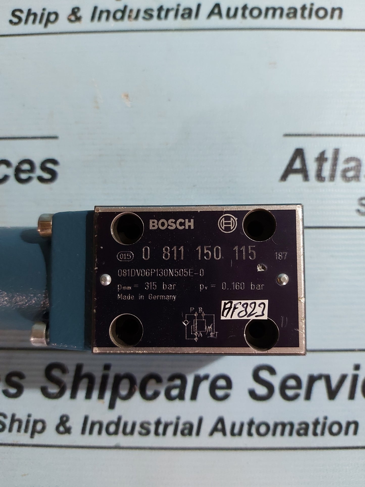 BOSCH 0 811 150 115 PRESSURE RELIEF PILOT CONTROL VALVE