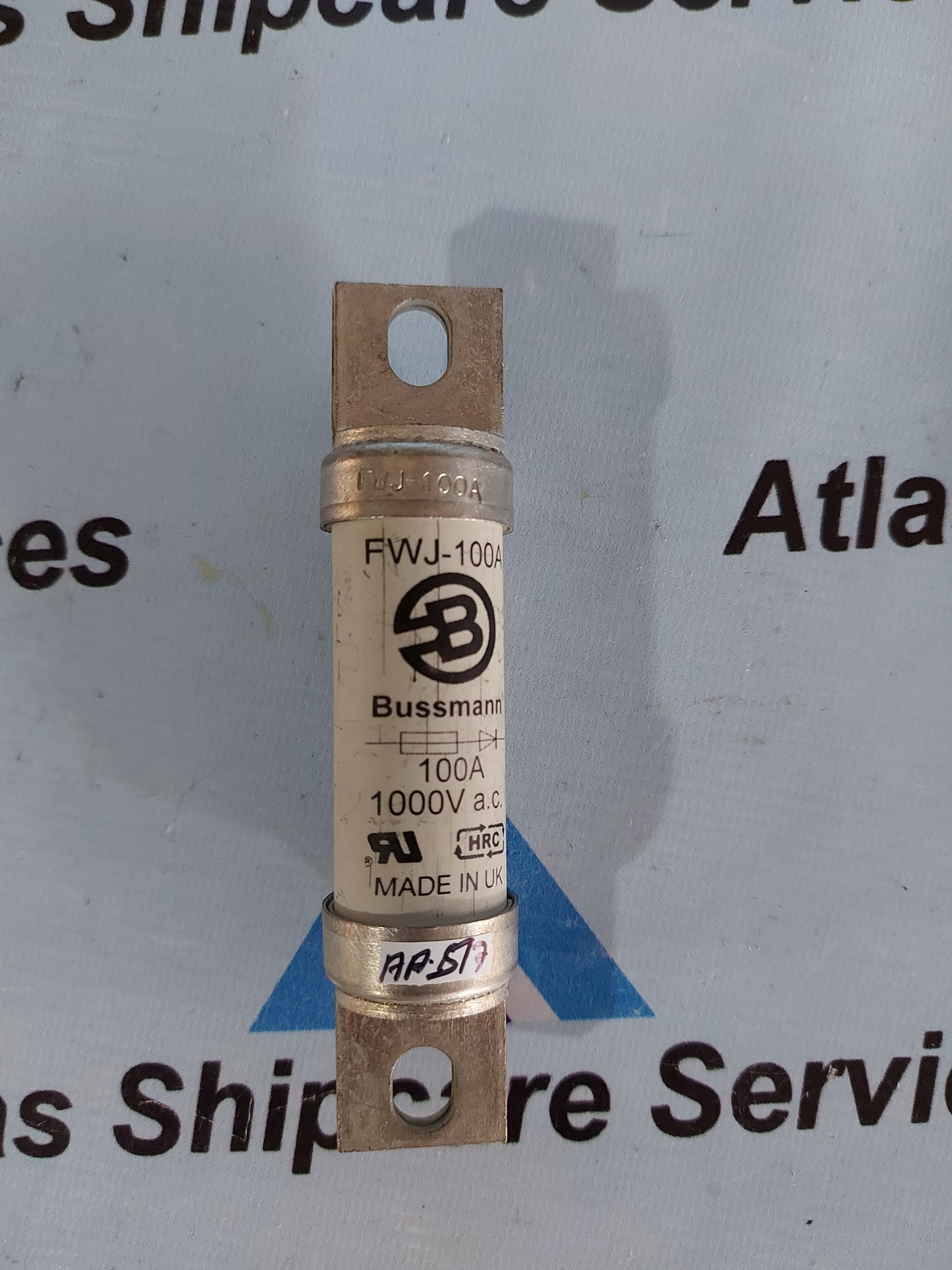 BUSSMANN FWJ-100A CARTIDGE SPECIALTY FUSE 1000V