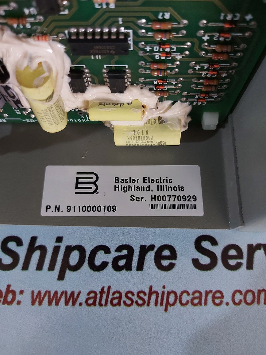 Basler Electric SCP 250-G-60 9110000109 VAR/Power Factor Controller