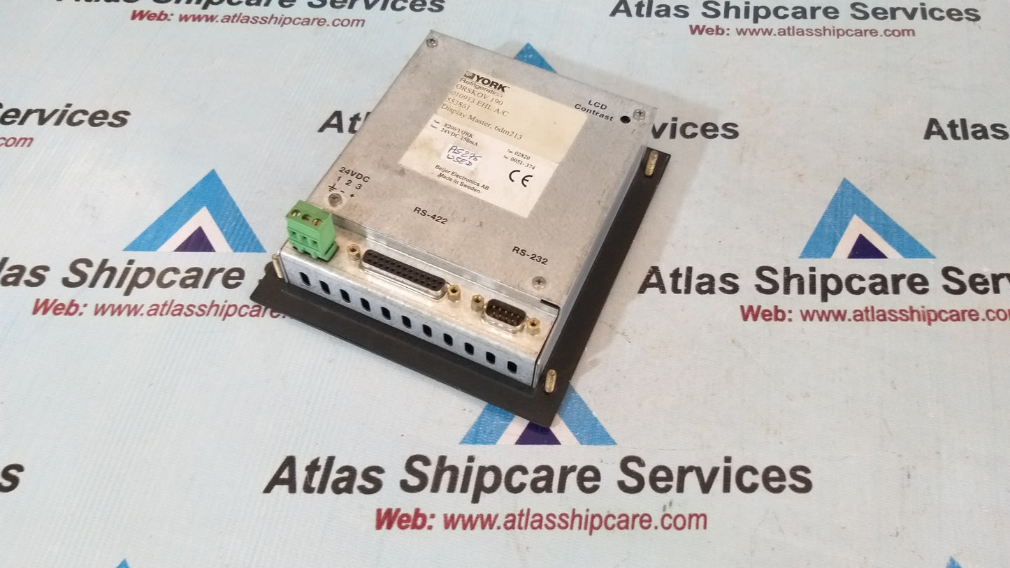 Beijer E200/YORK 02820 Operator Interface HMI