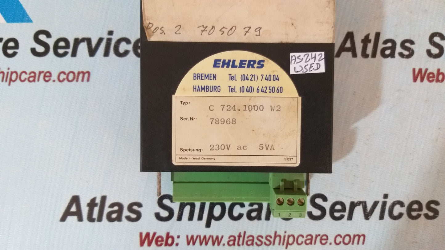 Braun Gmbh C 724 Turbine Speed Controller